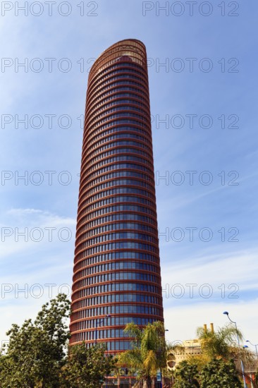 Torre Sevilla, office tower, skyscraper, Seville, Spain, Europe