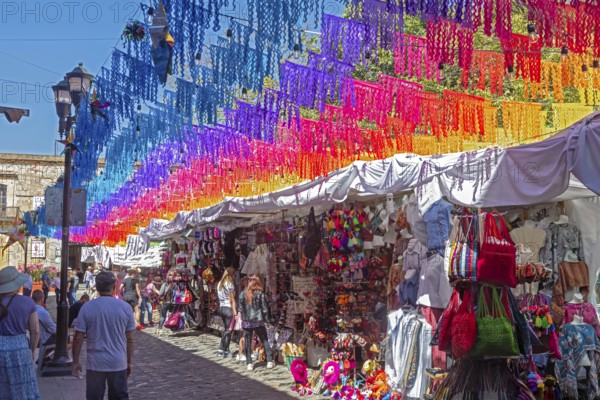 Oaxaca, Mexico, A street market, Central America