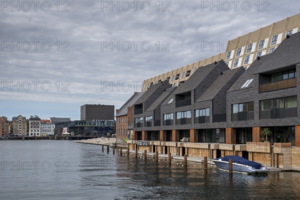 Contemporary architecture Paper Iceland, Christiansholm Island, Copenhagen, Denmark, Europe