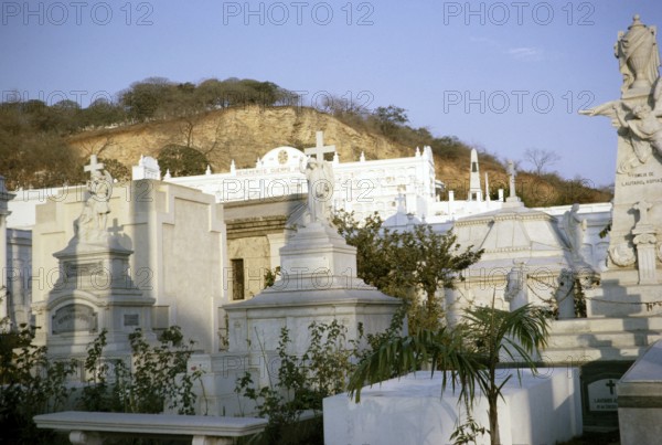 Cemetery, Guayaquil, Guayas Province, Ecuador, South America 1962, South America