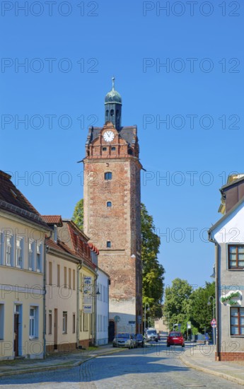 Hallescher Turm, Delitzsch, Saxony, Germany, Europe