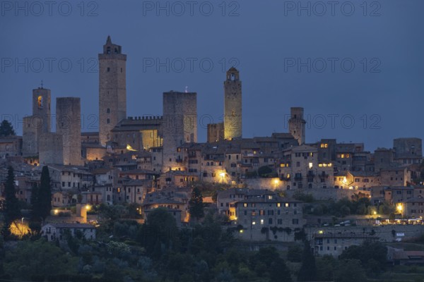 San Gimignano, Tuscany, Italy, Europe