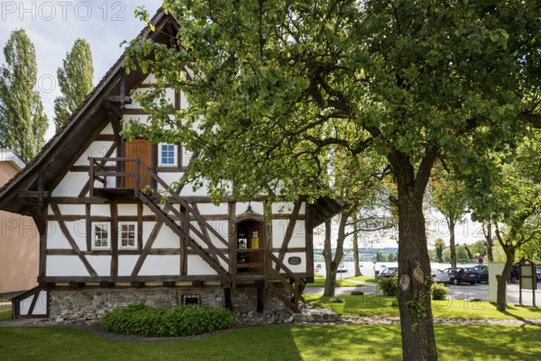 Lake Dwellings Museum, Wangen, Lake Constance peninsula Höri, Lake Constance, Baden-Württemberg, Germany, Europe