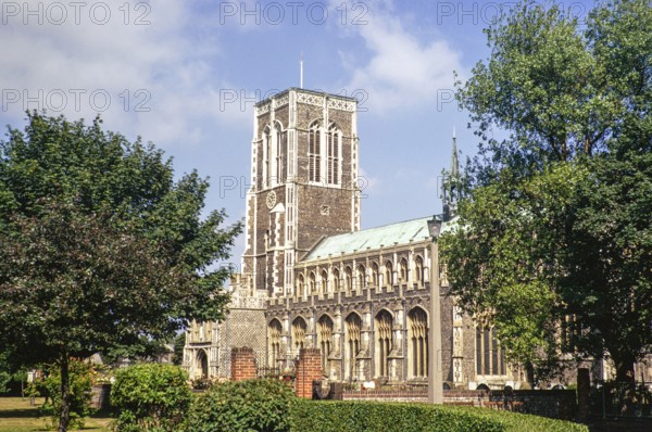 Kirche des Heiligen Edmund König und Märtyrer, Southwold, Suffolk, England, Vereinigtes Königreich Juli 1971