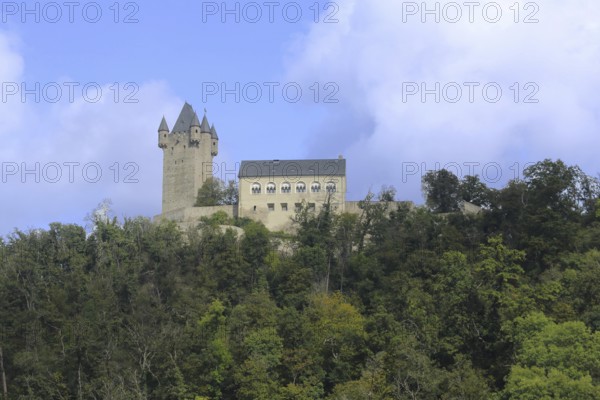 Nassau Castle built in 1093, Nassau, Rhineland-Palatinate, Germany, Europe