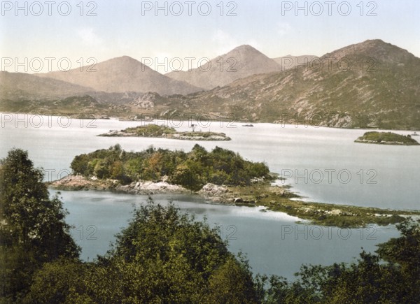 Sugar Loaf Mountain, Glengariff, County Cork, Ireland, Historic, digitally restored reproduction from a 19th century original, Record date not stated, Europe