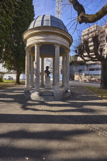 Washington Memorial Lugano, park, lawn, modern architecture, Riva Antonio Caccia street, Lugano, district of Lugano, canton of Ticino, Switzerland, Europe