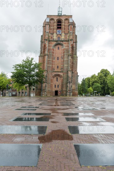 Oldehove, leaning tower, landmark, attraction, building, architecture, centre, old town, city trip, tourism, Leewarden, Netherlands