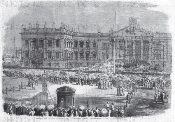 Reading Queen's Proclamation at Calcutta, West Bengal, India, Asia