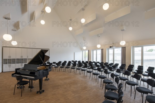 Essen, Haus der Kirchenmusik, After the conversion and refurbishment in 2021, Brüning Rein Architects, Music Hall