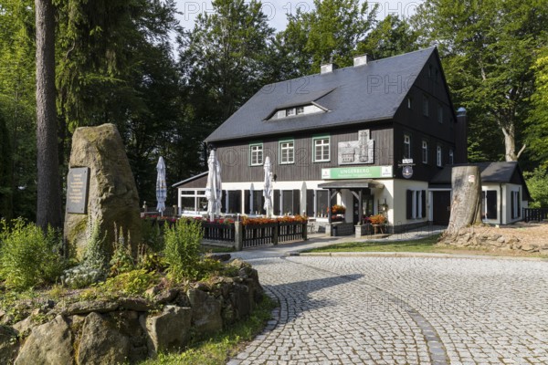 Mining lodge on the Ungerberg near Neustadt, Saxony, Germany, Europe