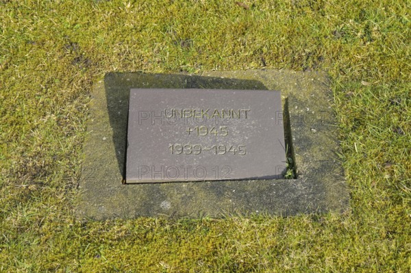 Grave unknown, died 1945, World War II, I. Municipal Cemetery Eisackstraße, Schöneberg, Berlin, Germany, Europe