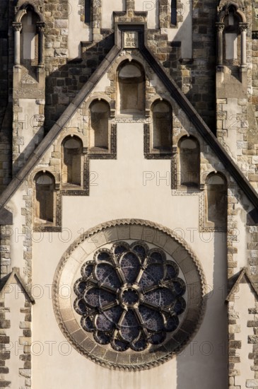 Built in 1902/1904 by Prof. Eduard Arnold, west façade, St., Sankt, Saint
