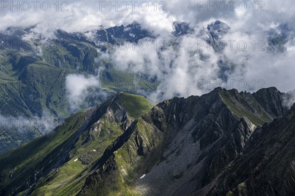 High mountains, Lasörling Group, Hohe Tauern, Austria, Europe