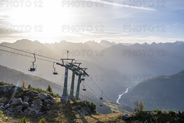 Venet mountain railway, Venet, Ötztal Alps, Tyrol, Austria, Europe