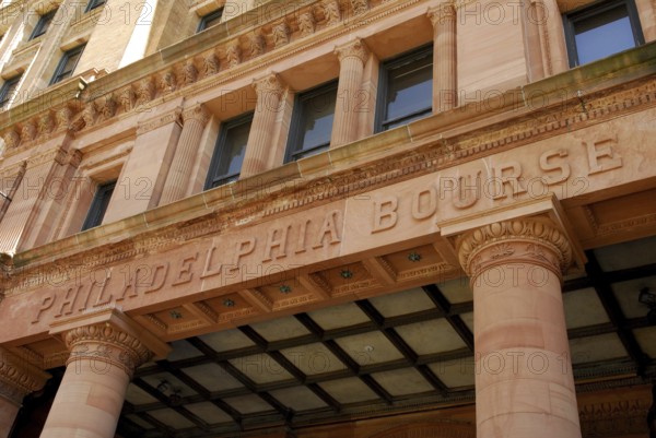 Former Stock Exchange, oldest of America, Bourse, Philadelphia, Pennsylvania, USA, North America