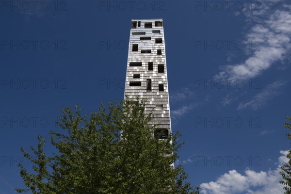 Himmelsstürmer observation tower, landmark, sky garden, Schwäbisch Gmünd, Baden-Württemberg, Germany, Europe