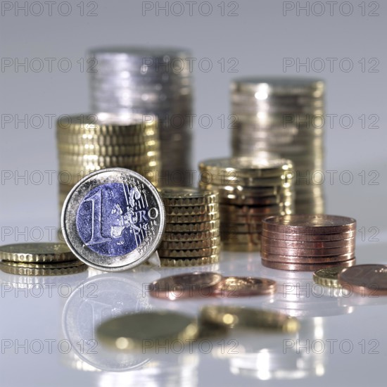Pile of Euro Coins