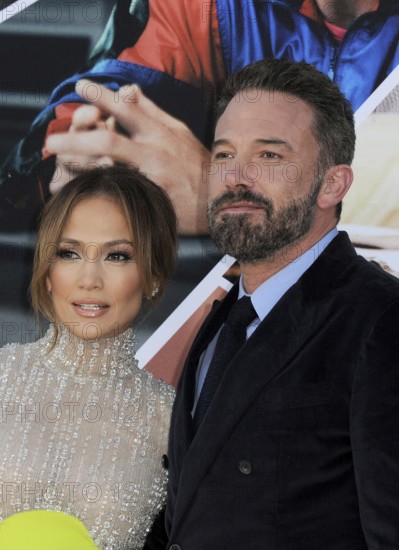 Jennifer Lopez and Ben Affleck at the Amazon Studios' World premiere of 'AIR' held at the Regency Village Theatre in Westwood, USA on March 27, 2023