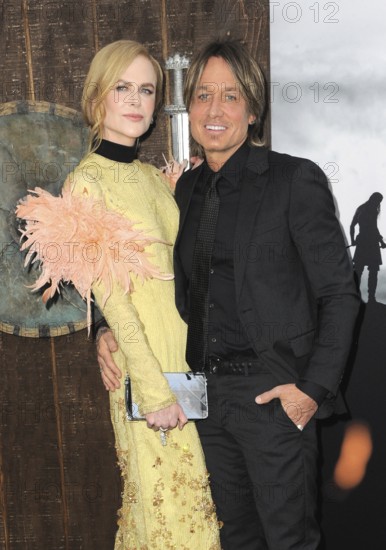 Nicole Kidman and Keith Urban at the Los Angeles premiere of 'The Northman' held at the TCL Chinese Theatre in Hollywood, USA on April 18, 2022