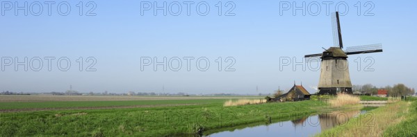 Windmill, Schermerhorn, Netherlands