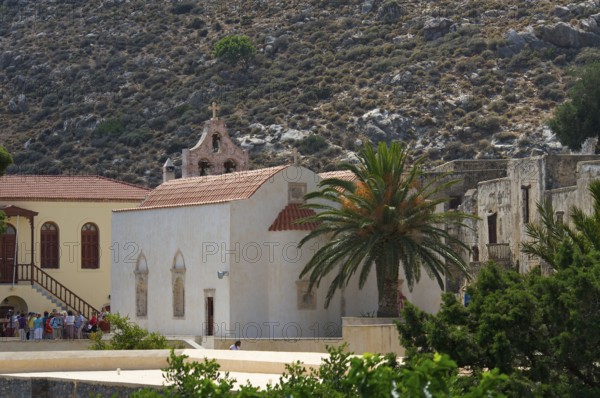 Preveli Monastery, South Coast, Crete, Greece, Europe