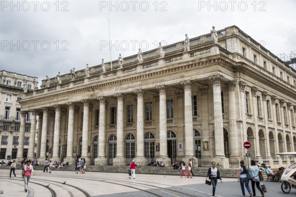 Grand Theatre, Bordeaux, Aquitaine, Grand Theatre, France, Europe