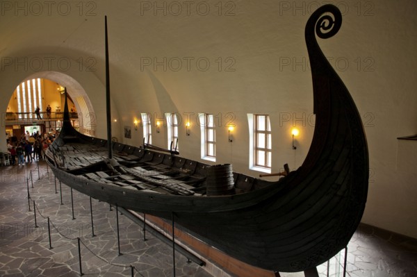 Viking ship, Bygdoy, Olso, Norway, Europe