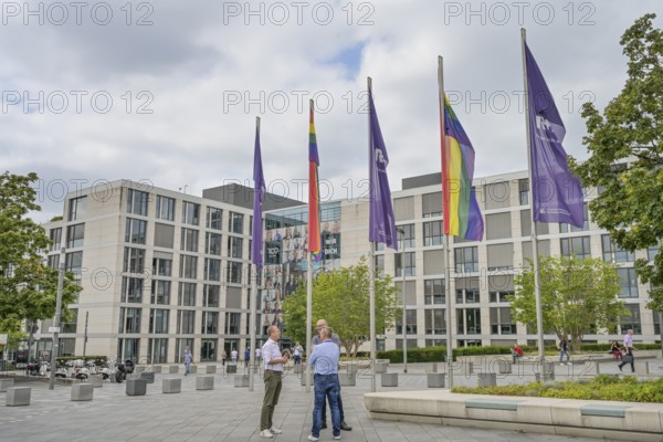 R+V Versicherung, Head Office, Raiffeisenplatz, Hesse, Germany, Europe
