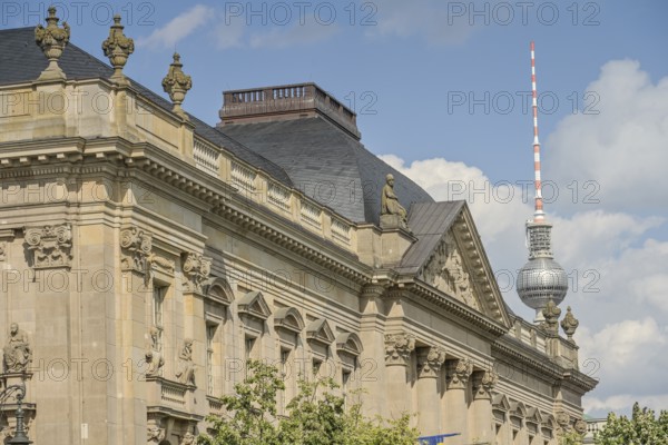 Berlin State Library of Humboldt University, Unter den Linden, Mitte, Berlin, Germany, Europe