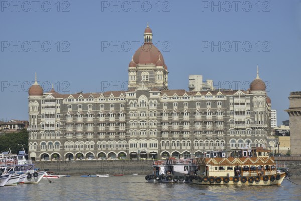 Taj Mahal Hotel, heavily damaged in a terrorist attack in November 2008, reopened in 2010, Mumbai, Maharashtra, India, Asia