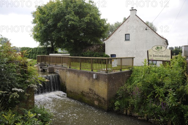 Water mill 'Zwalmmolen', Zwalm, Flanders, Belgium, Europe