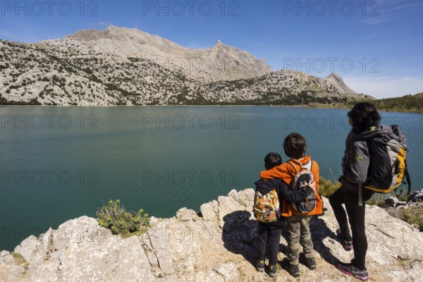 Puig Major, 1445 metros y embalse de Cuber, sierra de Tramuntana, Mallorca, balearic islands, spain