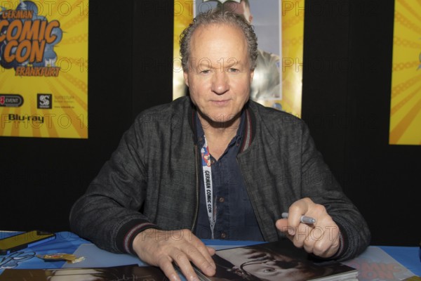 FRANKFURT, GERMANY, MAY 6th 2018: William Hope (*1955, actor, Hellbound: Hellraiser II, Sherlock Holmes, Captain America ? First Avenger, xXx, Aliens) at German Comic Con Frankfurt