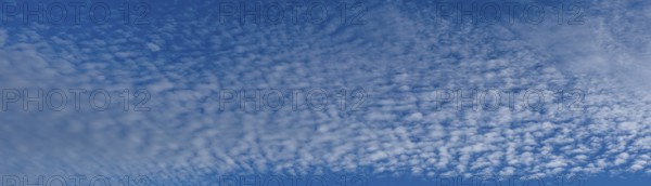Clouds in the blue sky, Steinau an der Straße, Hesse, Germany, Europe