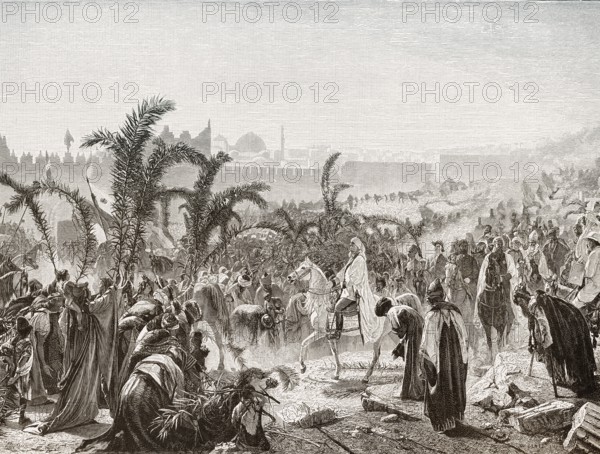 Journey to Palestine, William II, 1859 – 1941, German Emperor, 1898, Jerusalem