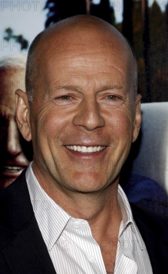 Bruce Willis at the HBO's 'His Way' Los Angeles Premiere held at the Paramount Studios lot in Hollywood on March 22, 2011. Credit: Lumeimages.com