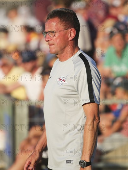 Head coach Ralf Rangnick (RB Leipzig) at the test match between ZFC Meuselwiatz and RB Leipzig on 24/07/2018