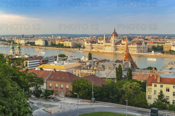 Budapest city skyline, Hungary, Europe