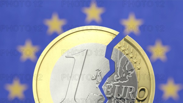 Symbolic image on the subject of inflation in the EU