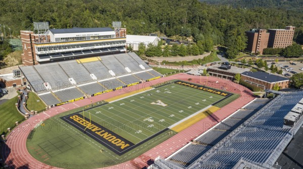 September 03, 2018, Boone, North Carolina, USA: Kidd Brewer Stadium is a 30, 000-seat multi-purpose stadium located in Boone, North Carolina. Nicknamed