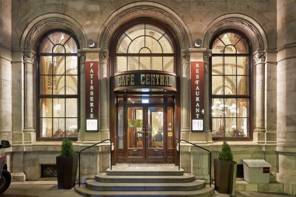 Cafe Central. Vienna Austria