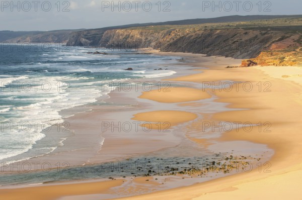 Beach, Praia da Bordeira, Costa Vicentina, Algarve, Portugal, Europe