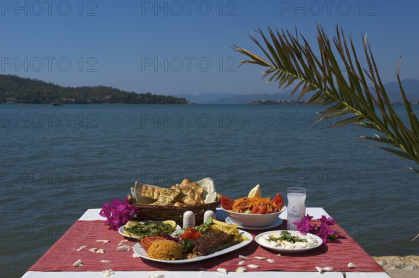 Typical Turkish food, Turkey, Asia