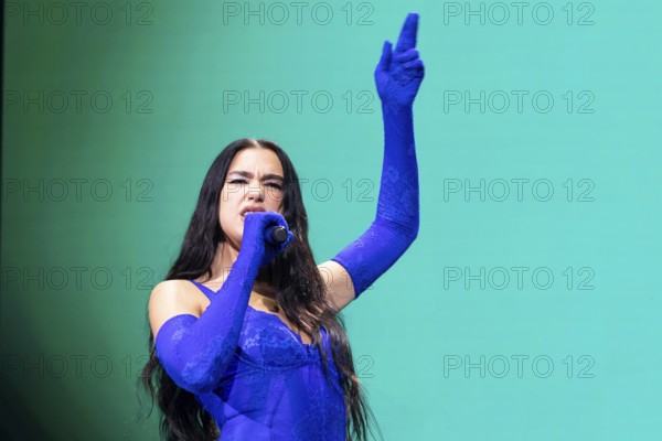 MELBOURNE, AUSTRALIA, NOVEMBER 11: Dua Lipa performs at Rod Laver Arena on November 11, 2022 in Melbourne, Australia, Oceania