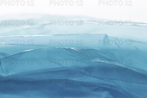 Top view arrangement blue plastic bags. Resolution and high quality beautiful photo