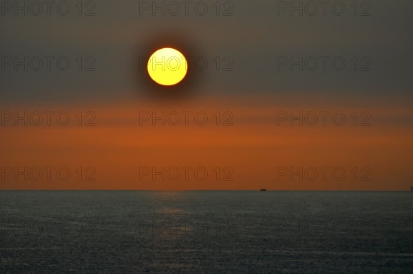 Italy, Emilia Romagna, Adriatic Sea, Sunrise, Europe