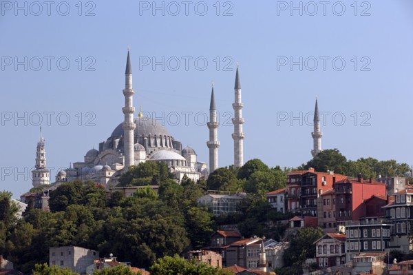 Sueleymaniye Mosque, Istanbul, Turkey, Asia