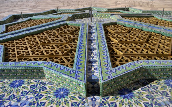 Casablanca city centre, mosque in the city centre, Hassan II Mosque