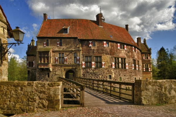 Moated castle